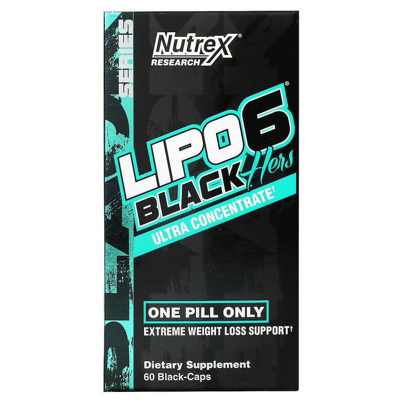 Nutrex Research LIPO-6 Black Hers Ultra Concentrate 60 Black-Caps 8 Thực phẩm chức năng Nutrex Research LIPO-6 Black Hers Ultra Concentrate 60 Black-Caps 853237000721