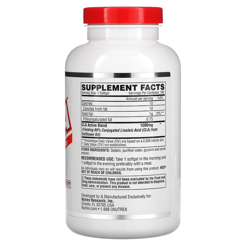 Nutrex Research LIPO-6 CLA 180 Softgels 2 Thực phẩm bổ sung Nutrex Research LIPO-6 CLA 180 Softgels 853237000219