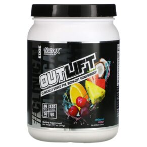 Thực phẩm chức năng Nutrex Research Outlift Clinically Dosed Pre-Workout Powerhouse Miami Vice 17.7 oz (502 g) 857839006280