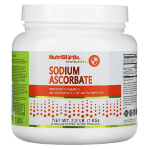 Thực phẩm chức năng NutriBiotic Immunity Sodium Ascorbate Crystalline Powder 2.2 lb (1 kg) 728177004521