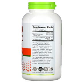 Thực phẩm bổ sung NutriBiotic Immunity Vitamin C + D3 & Zinc 250 Capsules 728177005214