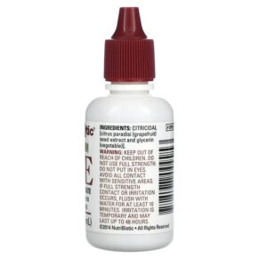 Thực phẩm bổ sung NutriBiotic Maximum GSE Liquid Concentrate 1 fl oz (29.5 ml) 728177009953