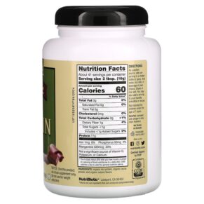 Thực phẩm bổ sung NutriBiotic Organic Rice Protein Powder Chocolate 1 lb 6.93 oz (650 g) 728177030100