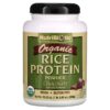 Thực phẩm chức năng NutriBiotic Organic Rice Protein Powder Chocolate 1 lb 6.93 oz (650 g) 728177030100