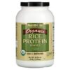 Thực phẩm chức năng NutriBiotic Organic Rice Protein Powder Plain 3 lbs (1.36 kg) 728177030018