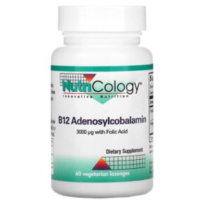 Thực phẩm chức năng Nutricology B12 Adenosylcobalamin 60 Vegetarian Lozenges 713947565708