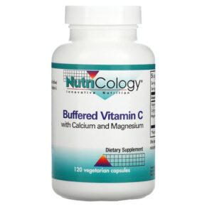 Thực phẩm chức năng Nutricology Buffered Vitamin C with Calcium and Magnesium 120 Vegetarian Capsules 713947500105