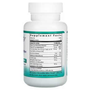 Thực phẩm bổ sung Nutricology Essential Thyroid Nutrition with Iodoral 60 Vegetarian Tablets 713947576704