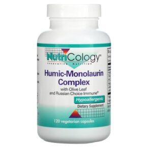 Thực phẩm chức năng Nutricology Humic-Monolaurin Complex 120 Vegetarian Capsules 713947567207