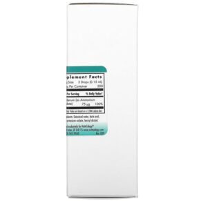 Thực phẩm bổ sung Nutricology Liquid Molybdenum 1 fl oz (30 ml) 713947507005