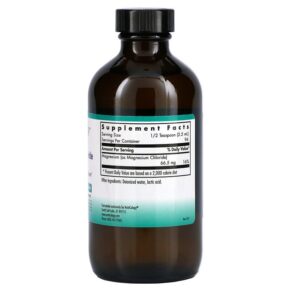 Thực phẩm bổ sung Nutricology Magnesium Chloride Liquid 8 fl oz (236 ml) 713947503205