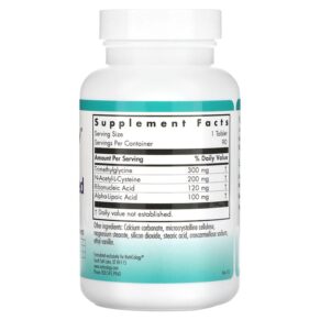 Thực phẩm bổ sung Nutricology NAC Enhanced 90 Tablets 713947559608