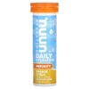 Thực phẩm chức năng Nuun Hydration Immunity Effervescent Immunity Supplement Orange Citrus 10 Tablets 811660022048