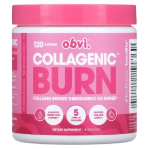 Thực phẩm chức năng Obvi Collagenic Burn 120 Capsules 850026153071