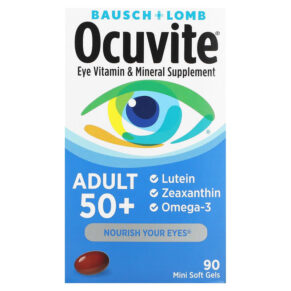 Thực phẩm chức năng Ocuvite Adult 50+ Eye Vitamin & Mineral Supplement 90 Mini Soft Gels 324208465707