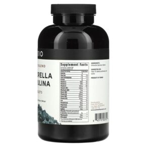 Thực phẩm bổ sung Ojio Chlorella Spirulina 50/50 Blend 250 mg 1.000 Tablets 845772003121