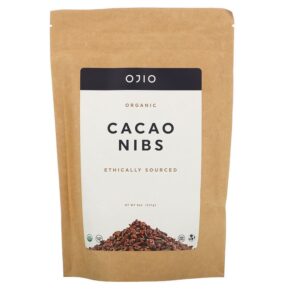 Thực phẩm chức năng Ojio Organic Cacao Nibs 8 oz (227 g) 845772002322