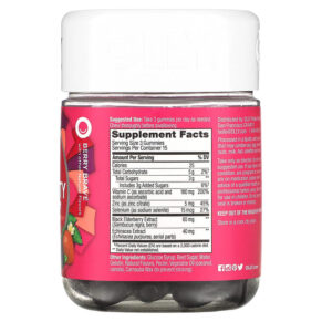 Thực phẩm bổ sung OLLY Active Immunity + Elderberry Berry Brave 45 Gummies 850004462140