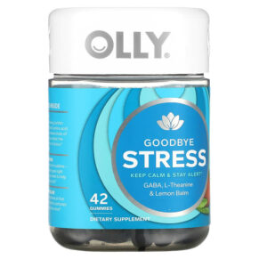 Thực phẩm chức năng OLLY Goodbye Stress Berry Verbena 42 Gummies 858158005701