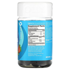 Thực phẩm bổ sung OLLY Goodbye Stress Berry Verbena 60 Gummies 840160200885