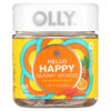 Thực phẩm chức năng OLLY Hello Happy Gummy Worms Tropical Zing 60 Gummies 840160200403