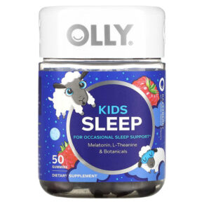 Thực phẩm chức năng OLLY Kids Sleep Razzzberry 50 Gummies 850004462065