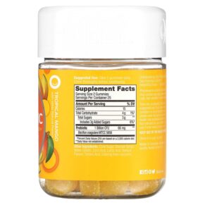Thực phẩm bổ sung OLLY Probiotic Tropical Mango 1 Billion Live Cultures 50 Gummies 858158005138