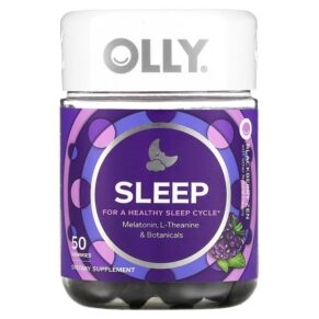 Thực phẩm chức năng OLLY Sleep Blackberry Zen 50 Gummies 858158005121