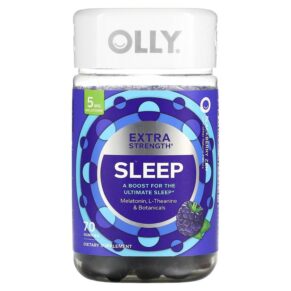 Thực phẩm chức năng OLLY Sleep Blackberry Zen 70 Gummies 840160200625