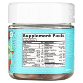 Thực phẩm bổ sung OLLY Teen Girl Multi Berry Melon Besties 70 Gummies 858158015663