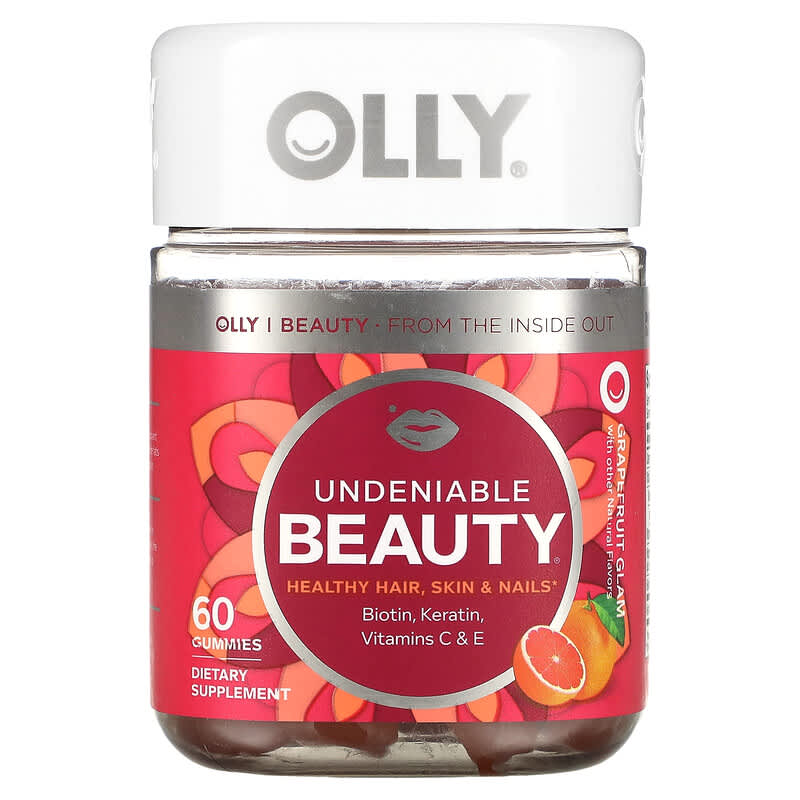 OLLY Undeniable Beauty Grapefruit Glam 60 Gummies 8 Thực phẩm chức năng OLLY Undeniable Beauty Grapefruit Glam 60 Gummies 858158005077