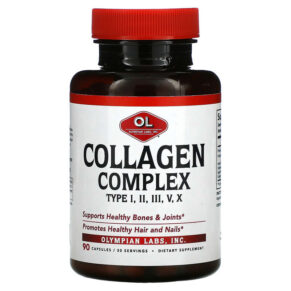 Thực phẩm chức năng Olympian Labs Collagen Complex Type I II III V X 90 Capsules 710013912145
