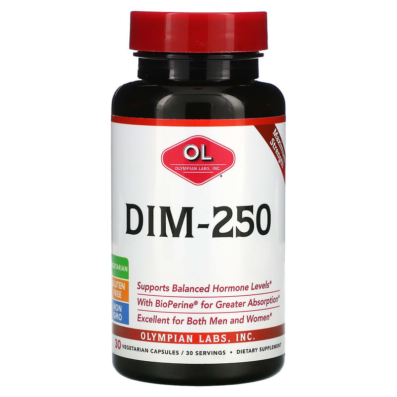 Olympian Labs DIM-250 30 Vegetarian Capsules 8 Thực phẩm chức năng Olympian Labs DIM-250 30 Vegetarian Capsules 710013001115