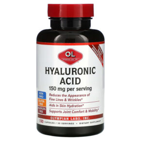 Thực phẩm chức năng Olympian Labs Hyaluronic Acid 50 mg 100 Capsules 710013031570