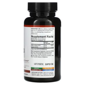 Thực phẩm bổ sung Olympian Labs Vanadyl Sulfate-20 100 Vegetarian Capsules 710013000910