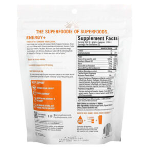 Thực phẩm bổ sung Om Mushrooms Energy+ Drink Mix Citrus Orange 7.05 oz (200 g) 850030553188