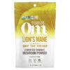 Thực phẩm chức năng Om Mushrooms Lion's Mane Certified Organic Mushroom Powder 3.5 oz (100 g) 892392002096
