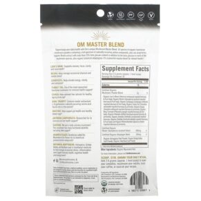 Thực phẩm bổ sung Om Mushrooms Mushroom Master Blend 3.17 oz (90 g) 856210008974