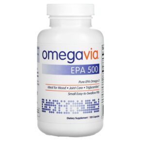 Thực phẩm chức năng OmegaVia EPA 500 Pure EPA Omega-3 120 Capsules 736211581785
