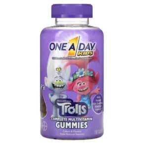 Thực phẩm chức năng One-A-Day Kids Complete Multivitamin Trolls 180 Gummies 016500568629