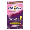 One-A-Day Prenatal 1 with Folic Acid DHA & Iron Multivitamin/Multimineral Supplement 30 Softgels 5 Thực phẩm chức năng One-A-Day Prenatal 1 with Folic Acid DHA & Iron Multivitamin/Multimineral Supplement 30 Softgels 016500558170