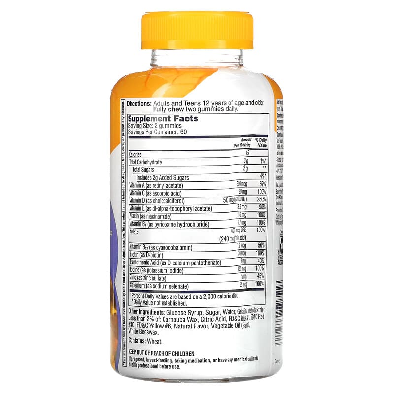 One-A-Day Teens Multi + Immunity Defense 120 Gummies 2 Thực phẩm bổ sung One-A-Day Teens Multi + Immunity Defense 120 Gummies 016500596516