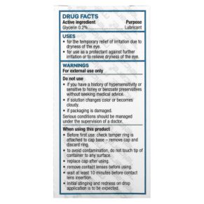 Thực phẩm bổ sung Optimel Manuka+ Dry Eye Drops 0.34 oz (10 ml) 9343345000399