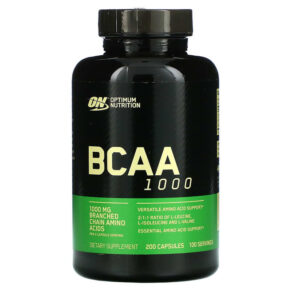 Thực phẩm chức năng Optimum Nutrition BCAA 1000 500 mg 200 Capsules 748927020373