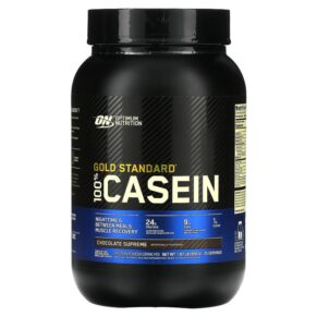 Thực phẩm chức năng Optimum Nutrition Gold Standard 100% Casein Chocolate Supreme 1.87 lb (850 g) 748927024234