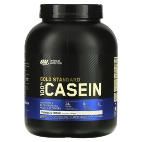 Thực phẩm chức năng Optimum Nutrition Gold Standard 100% Casein Cookies & Cream 3.86 lb (1.75 kg) 748927024289