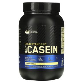 Thực phẩm chức năng Optimum Nutrition Gold Standard 100% Casein Creamy Vanilla 1.81 lb (825 g) 748927024197