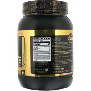 Thực phẩm bổ sung Optimum Nutrition Gold Standard 100% Isolate Rich Vanilla 1.58 lb (720 g) 748927060690