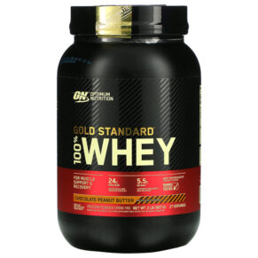 Thực phẩm chức năng Optimum Nutrition Gold Standard 100% Whey Chocolate Peanut Butter 2 lb (907 g) 748927029192