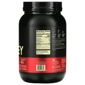 Thực phẩm bổ sung Optimum Nutrition Gold Standard 100% Whey Delicious Strawberry 2 lb (907 g) 748927028645